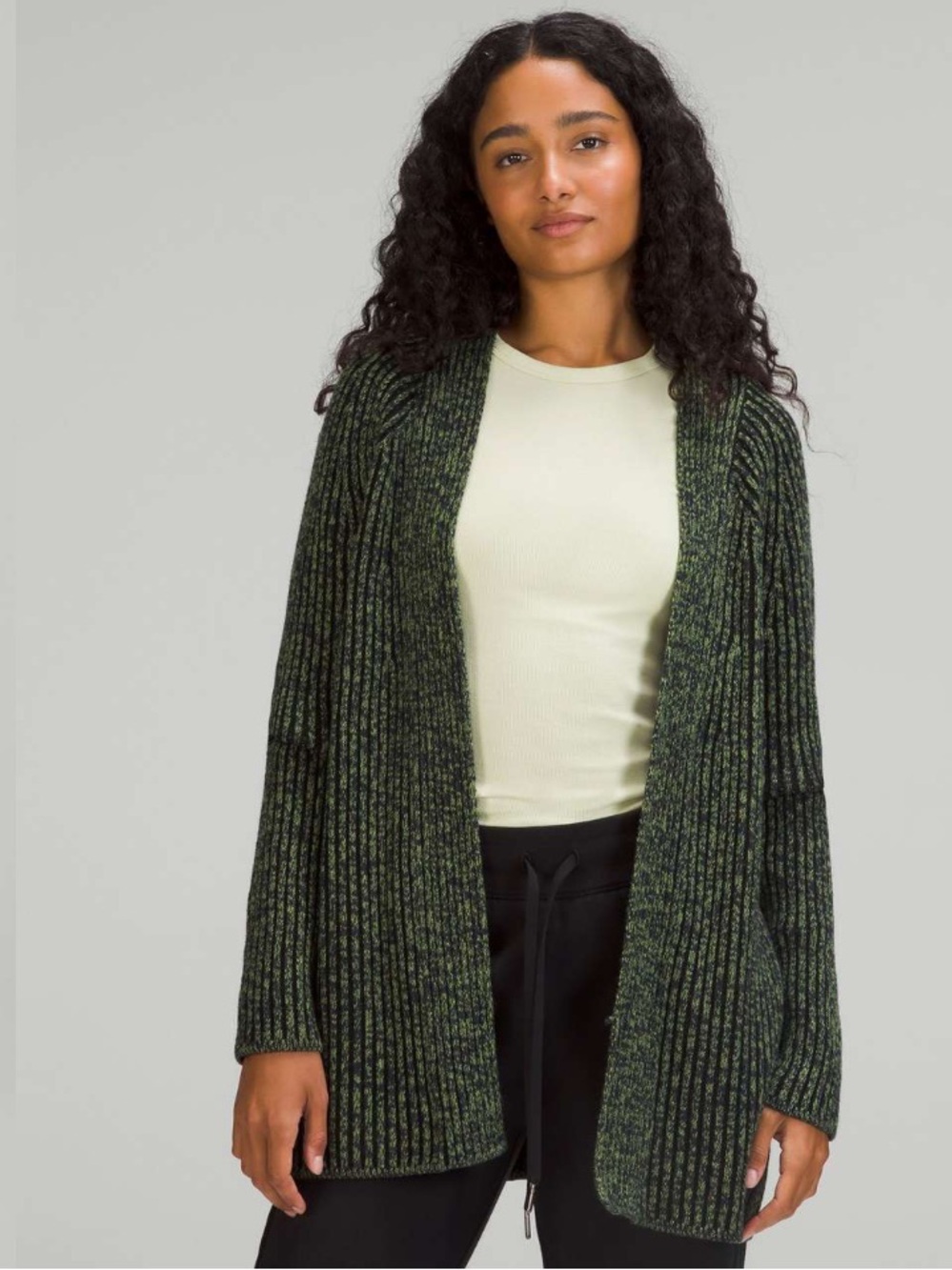 Lululemon • Cotton-Cashmere Blend
Sweater Wrap • Size 4